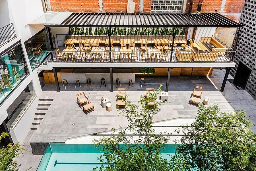 Hotel Carlota Мехико Экстерьер фото