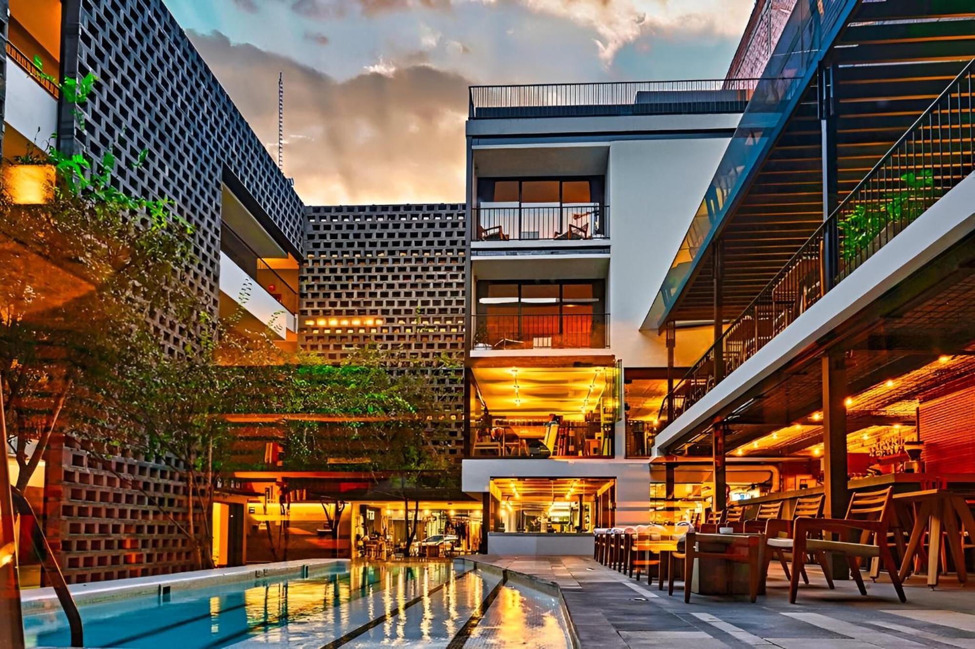 Hotel Carlota Мехико Экстерьер фото